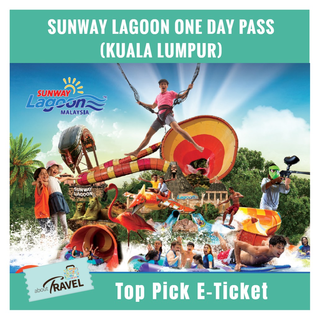 Sunway Lagoon Theme Park Entrance Ticket + Set Meal Shopee Malaysia