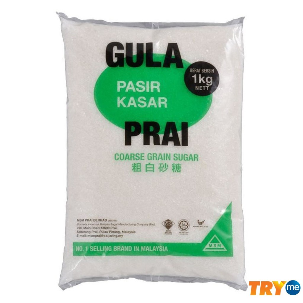 MSM Coarse Sugar 1kg Shopee Malaysia