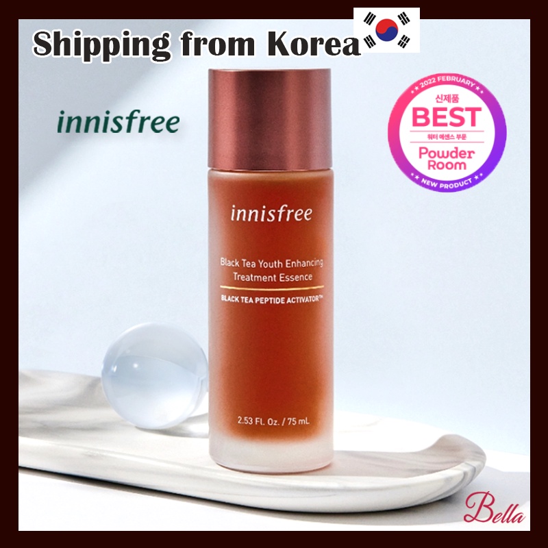 [Innisfree] Black Tea Youth Enhancing Treatment Essence 75ml, 1ea