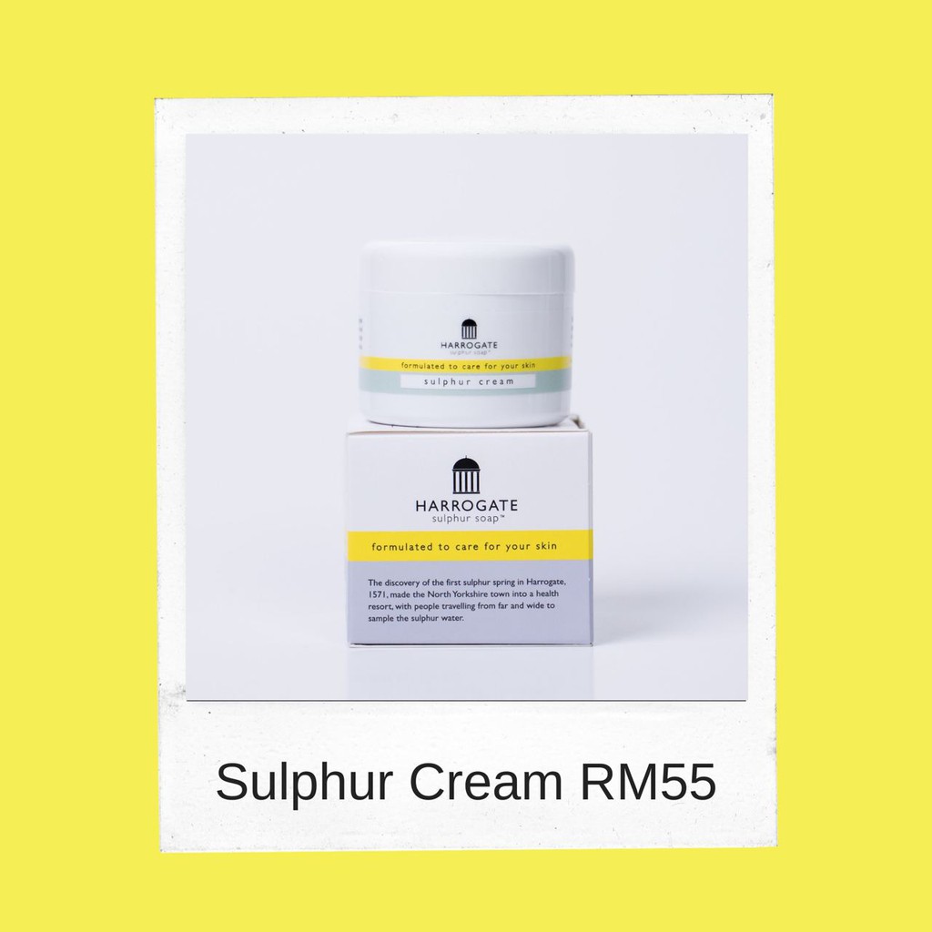 HARROGATE SULPHUR CREAM 25G Shopee Malaysia