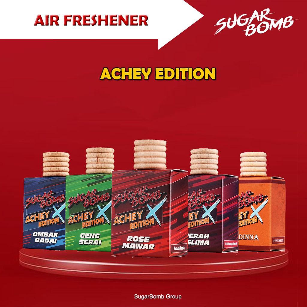 SUGARBOMB AIR FRESHENER CAR FRESHENER ACHEY EDITION Shopee Malaysia