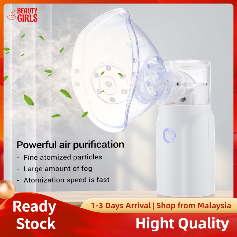 Handheld Portable Nebulizer Ultrasonic Nebuliser Mist Mini Inhaler