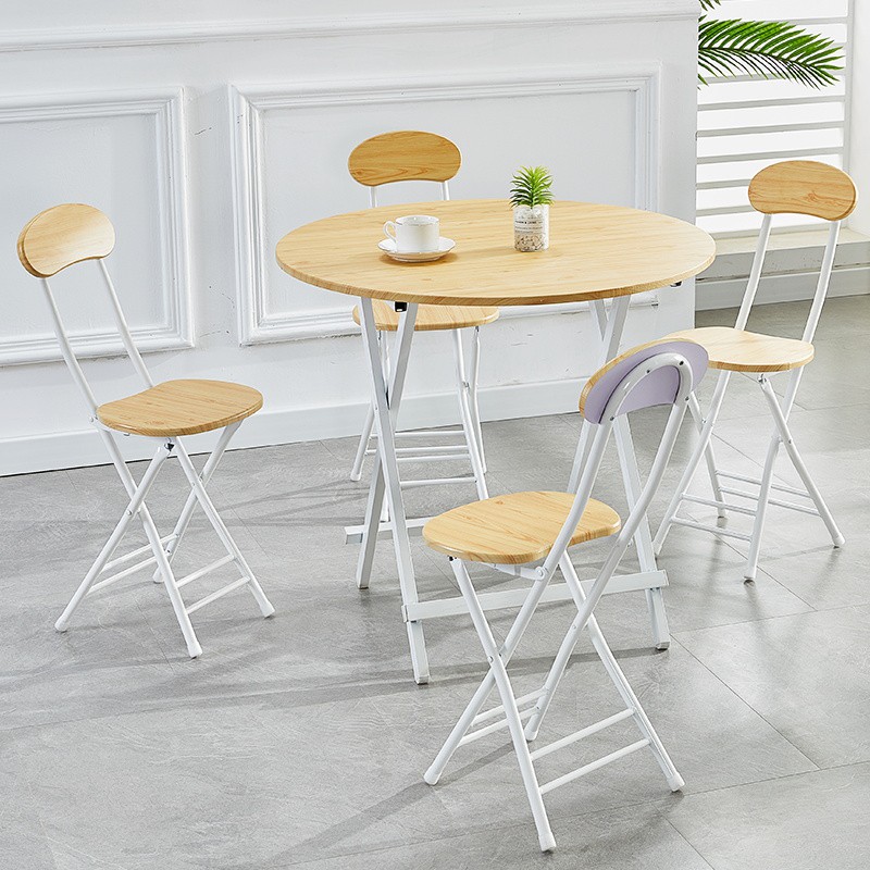 Simple folding table home dining table rental house table outdoor