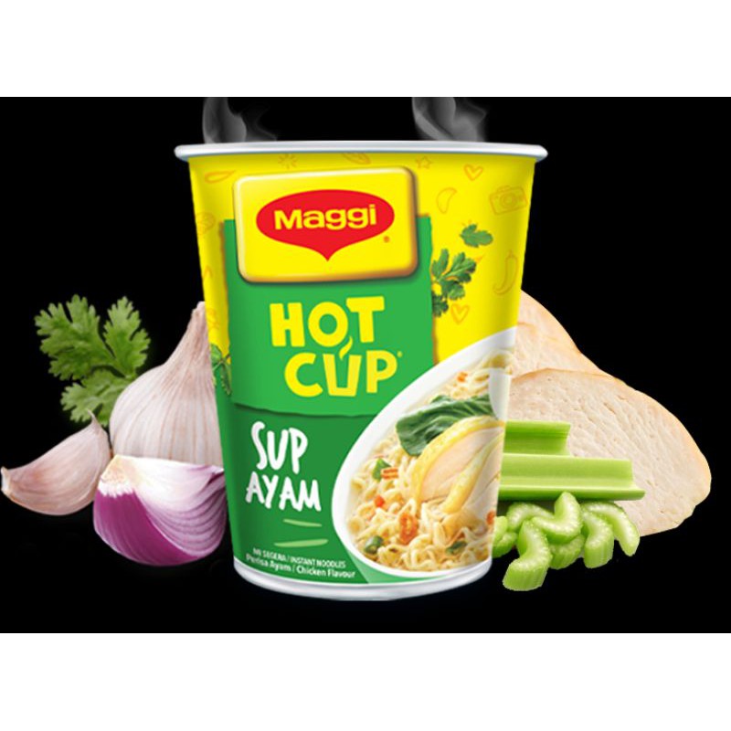 Maggie Hot Cup Chicken (Sup Ayam Special 58g) Shopee Malaysia