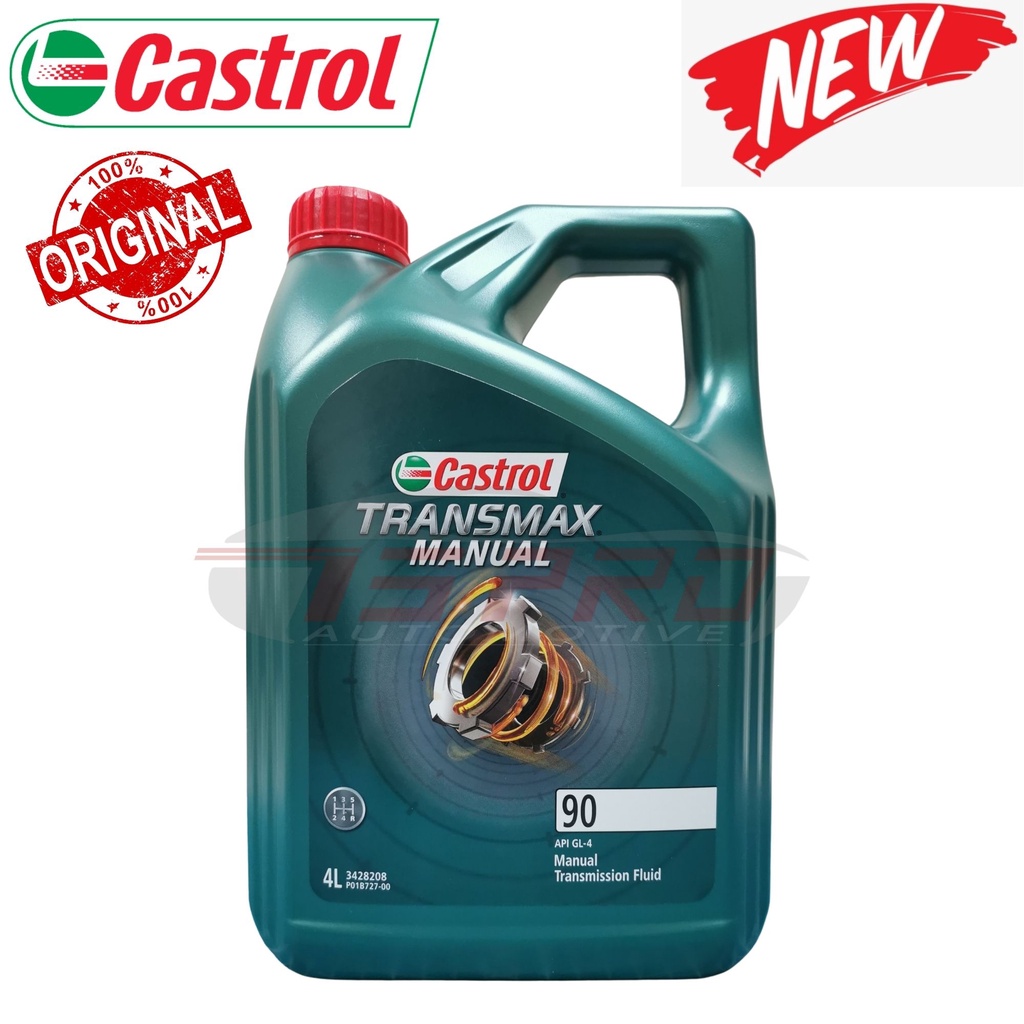 Castrol Manual Gear oil SAE90 4L Saga Iswara Waja Wira Satria Perdana