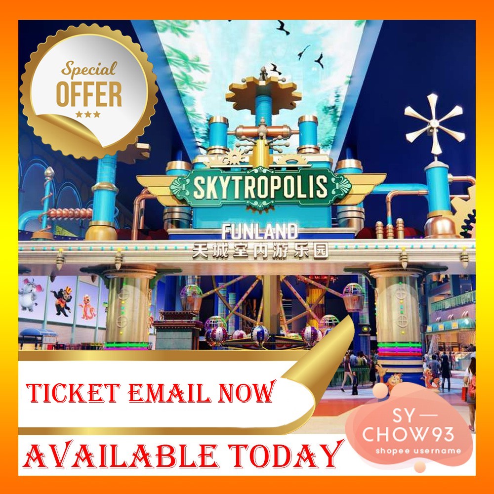 [BUY 2 RM6 OFF] Skytropolis Indoor Theme Park Pass in Genting Highlands