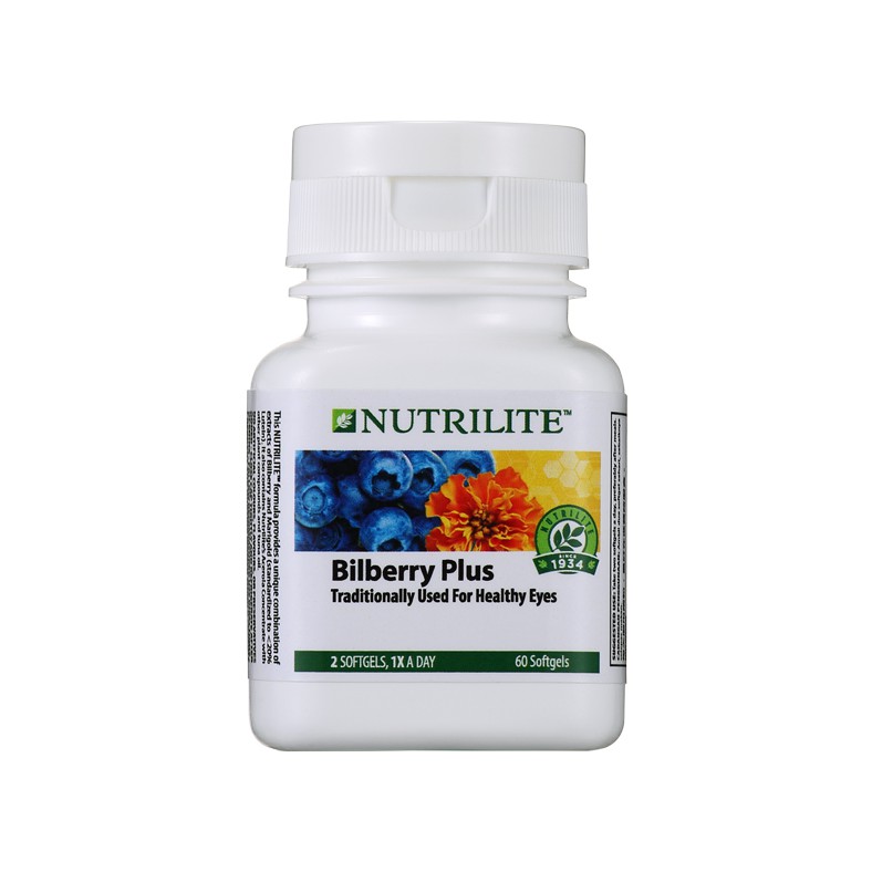 Amway NUTRILITE Bilberry Plus For Eye Health (60 sg) Shopee Malaysia