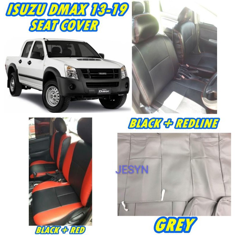 ISUZU DMAX 20132019 COVER SEAT PVC LEATHER FULL SET FRONT & REAR