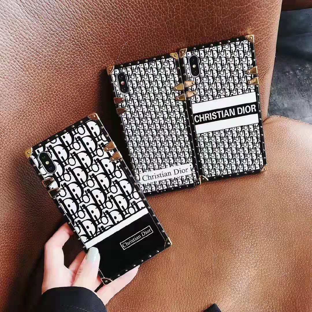Iphone6 6s 7 8 plus X XS XSMAX XR Christian Dior square mirror all