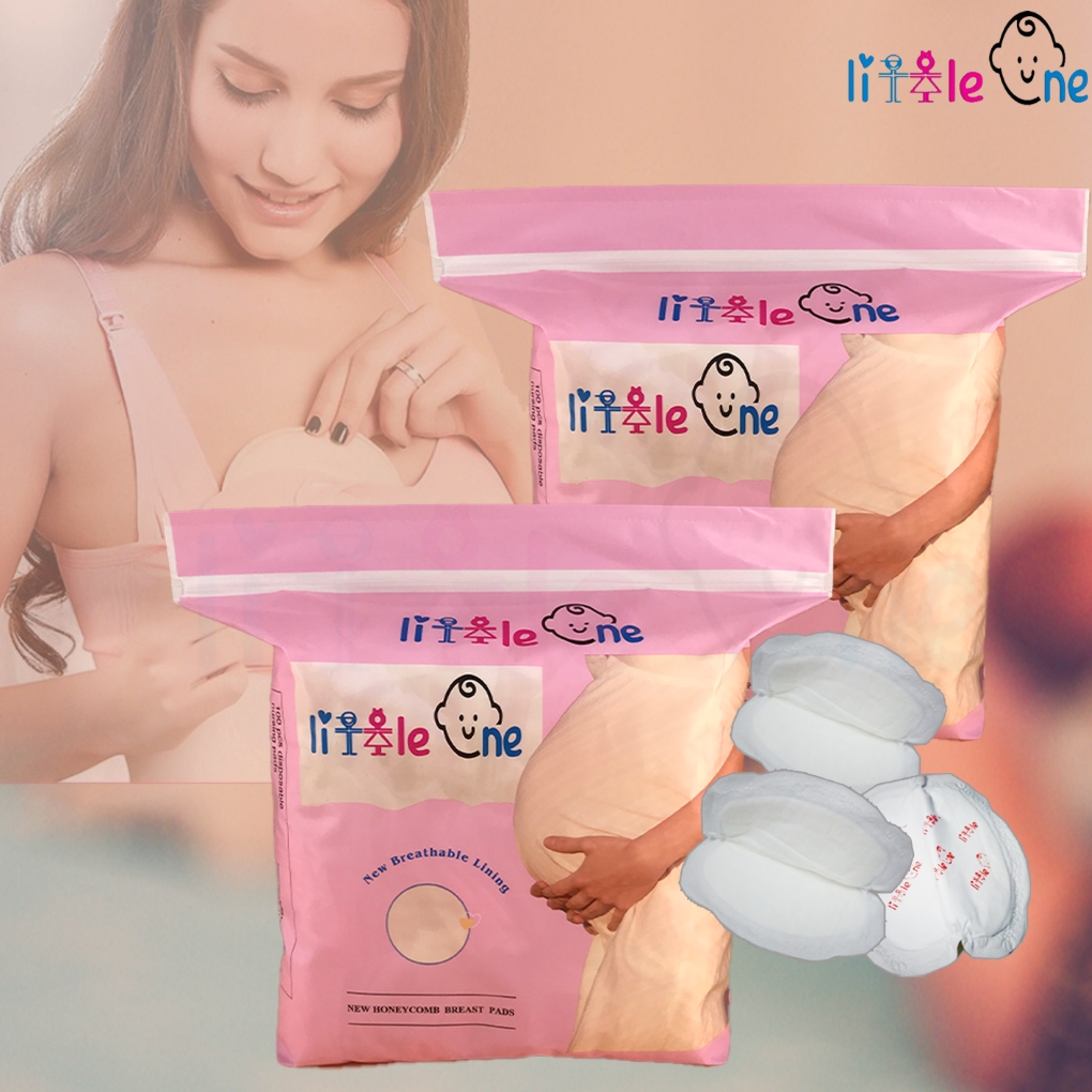 [100pcs] Little One Baby Disposable Breast Pad Breastpad 150ml