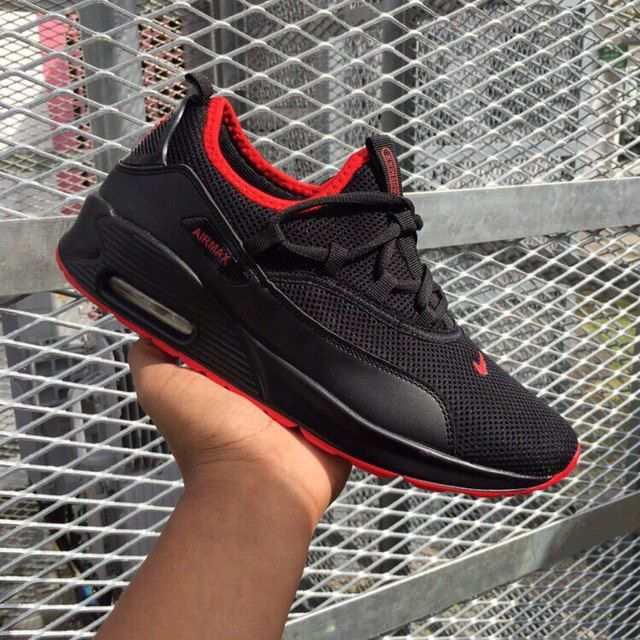 NIKE AIR MAX 77 BLACK RED COPY ORI Shopee Malaysia