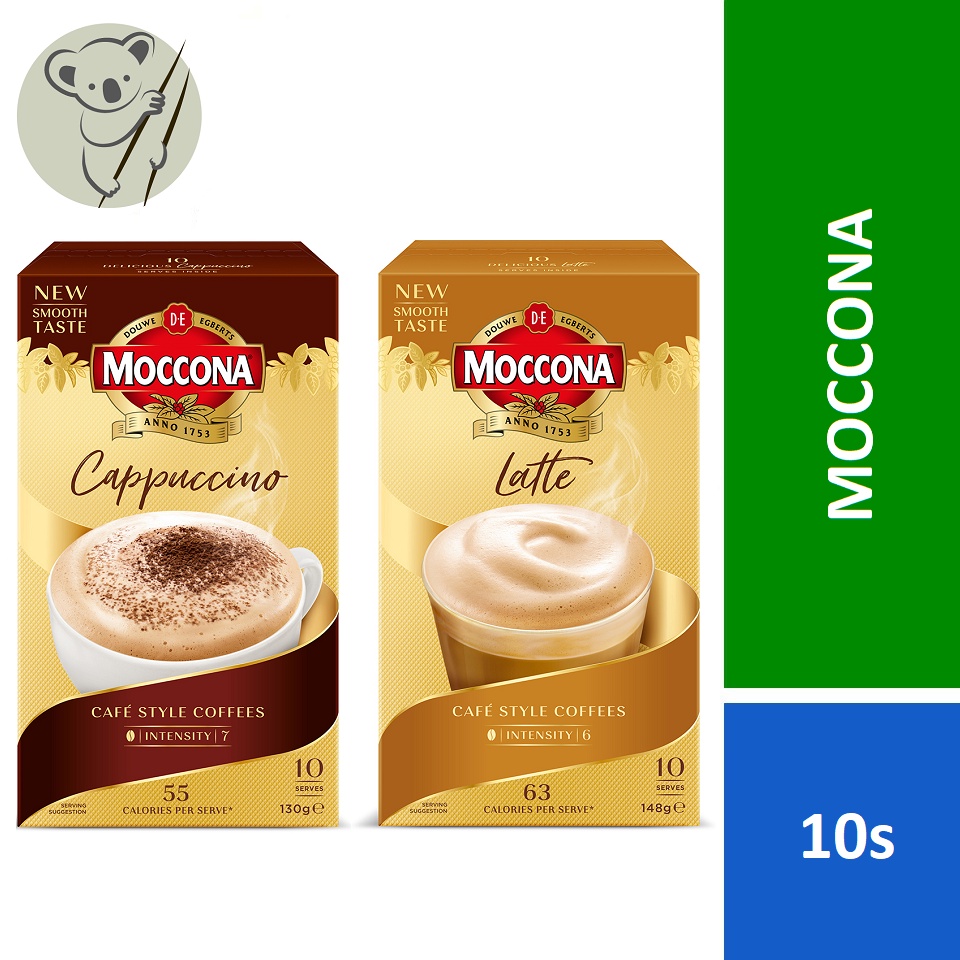 [HALAL] Moccona Cafe Style 3in1 Instant Coffee Specialty Mixes LATTE