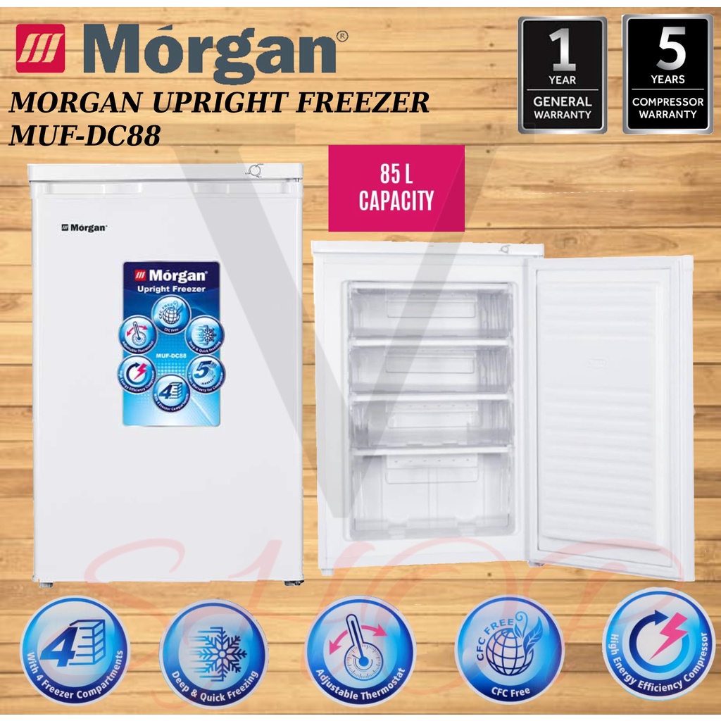 85L UPRIGHT FREEZER MUFDC88 Shopee Malaysia