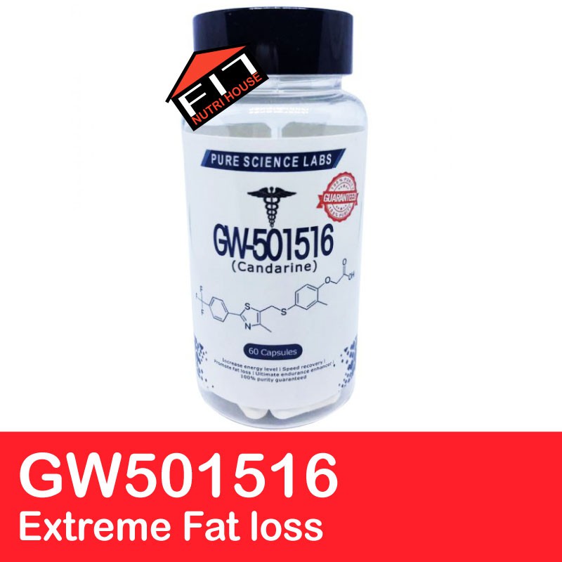 SARMS PURE SCIENCE LABS Cardarine (GW501516) / GW501516 10mg 60