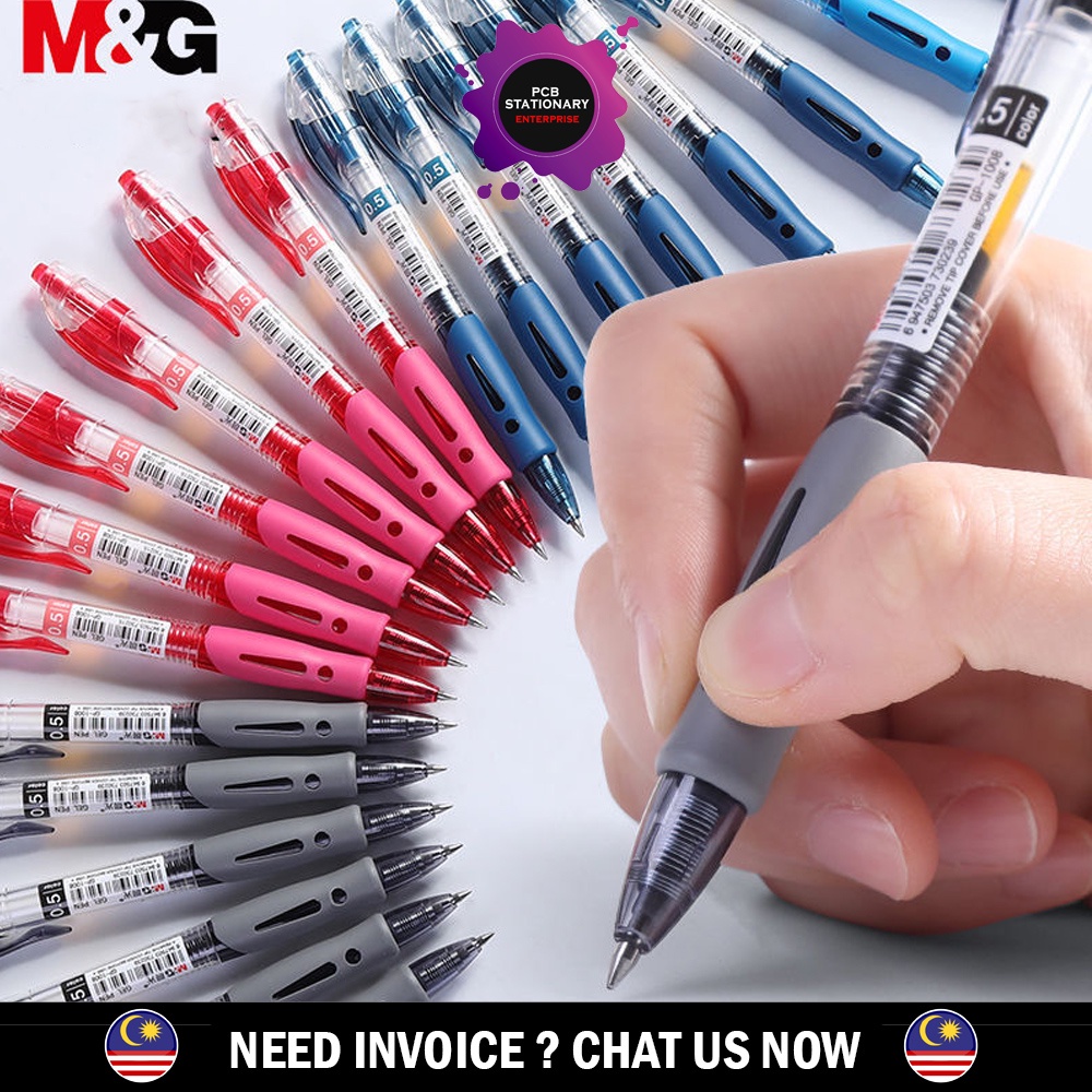 M&G Gel Pen R3/R5 Retractable Gel Pen 0.5/0.7mm Bullet Nib (1'pc