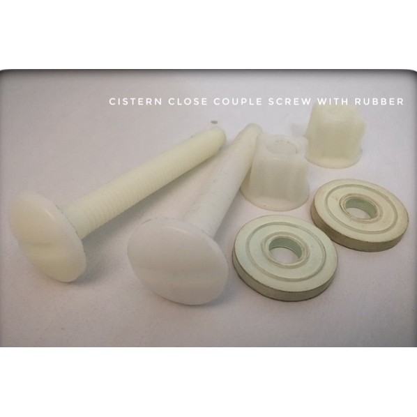 Cistern Tank Close Coupled Screw Toilet Seat Screws Replacement Plastic