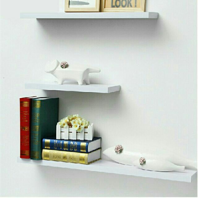 🔥🔥3 in 1 floating wall hanging shelves rack rak hiasan dinding🔥🔥