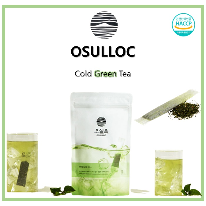 [OSULLOC] Cold Green Tea(Tea Bag 20pcs) Shopee Malaysia