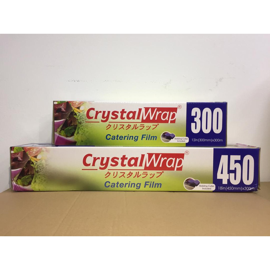 Crystal Wrap Catering Film / Cling Firm (300mm / 450mm x 300m) Shopee