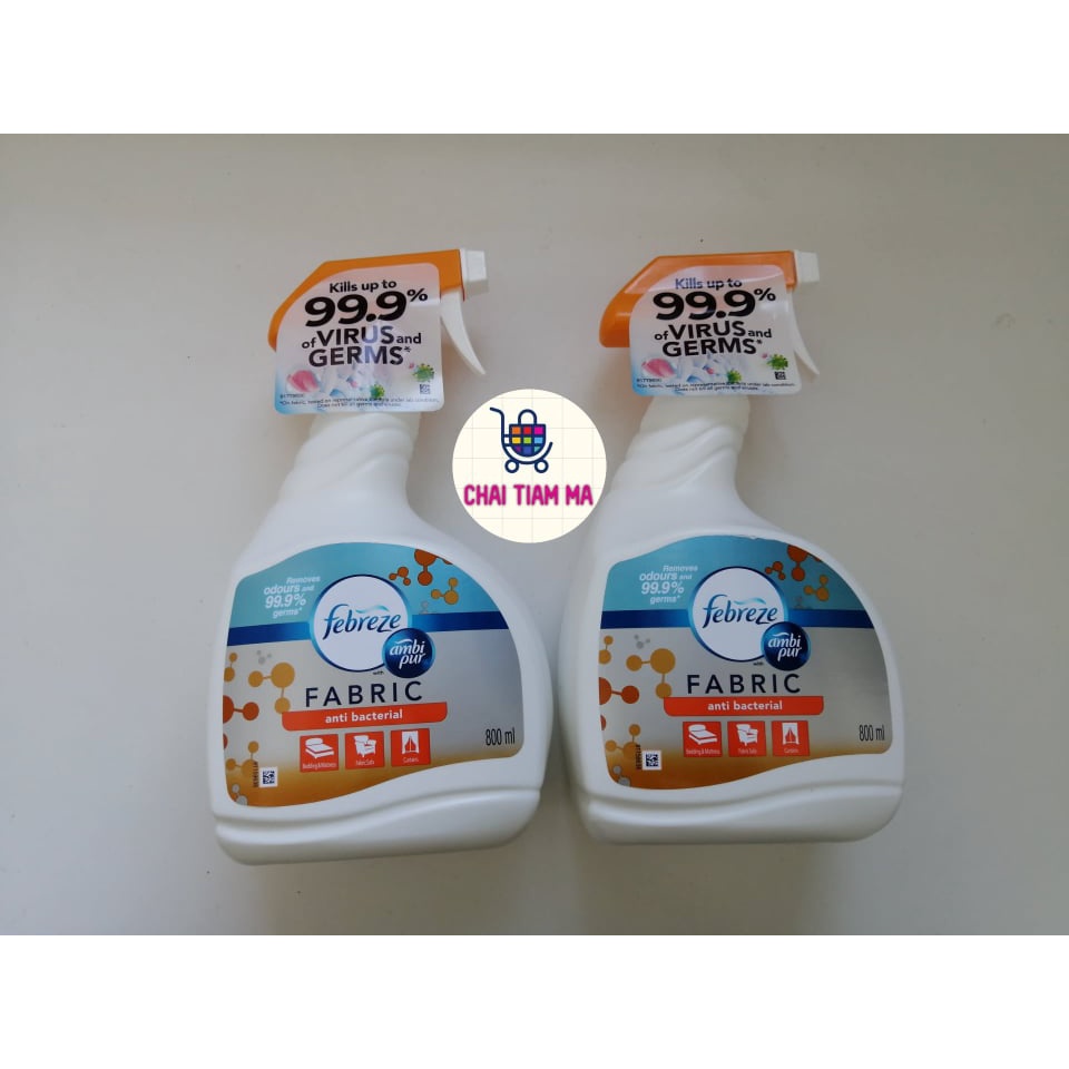 Febreze with Ambi Pur Fabric Refresher Antibac x 800ml Shopee Malaysia