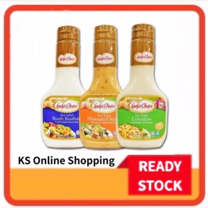 Lady's Choice Thousand Island Dressing/Fruit Salad Dressing/Coleslaw
