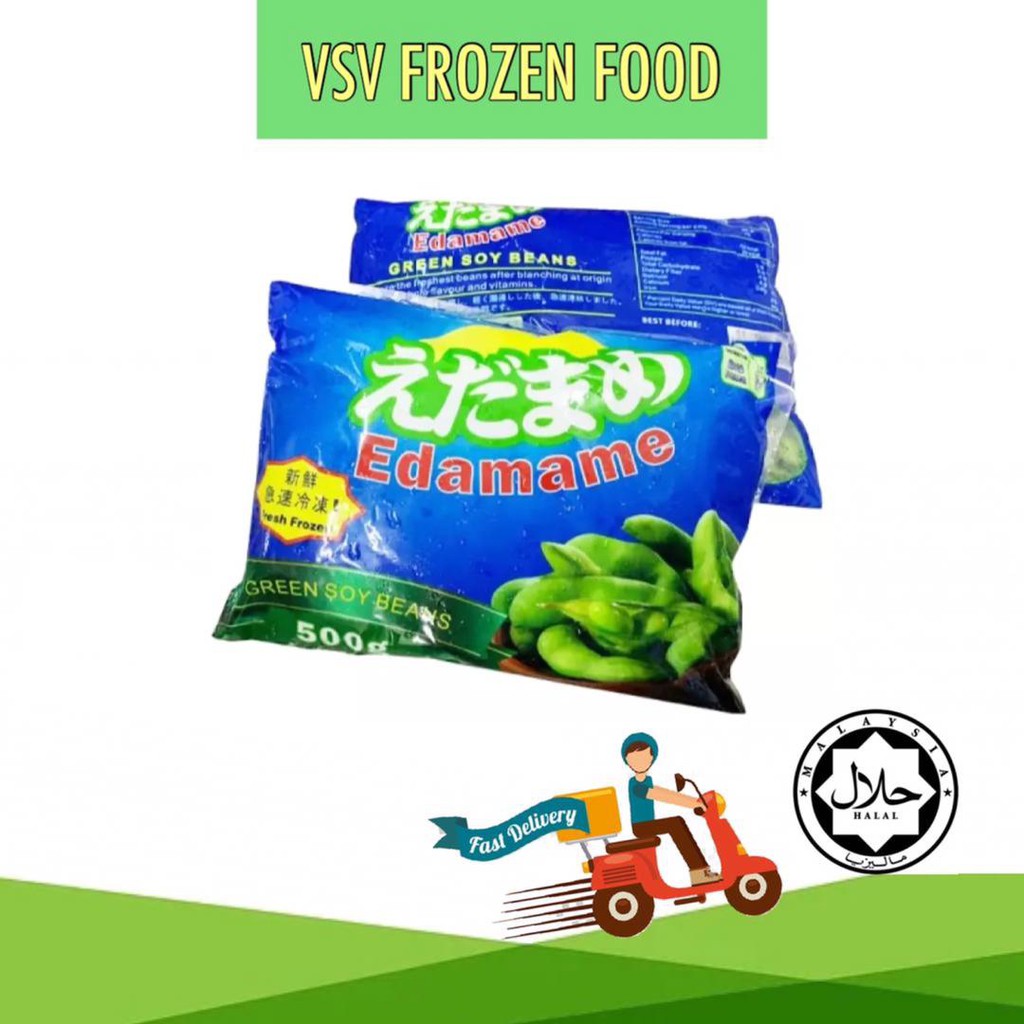 Edamame green soy beans (500g) Shopee Malaysia