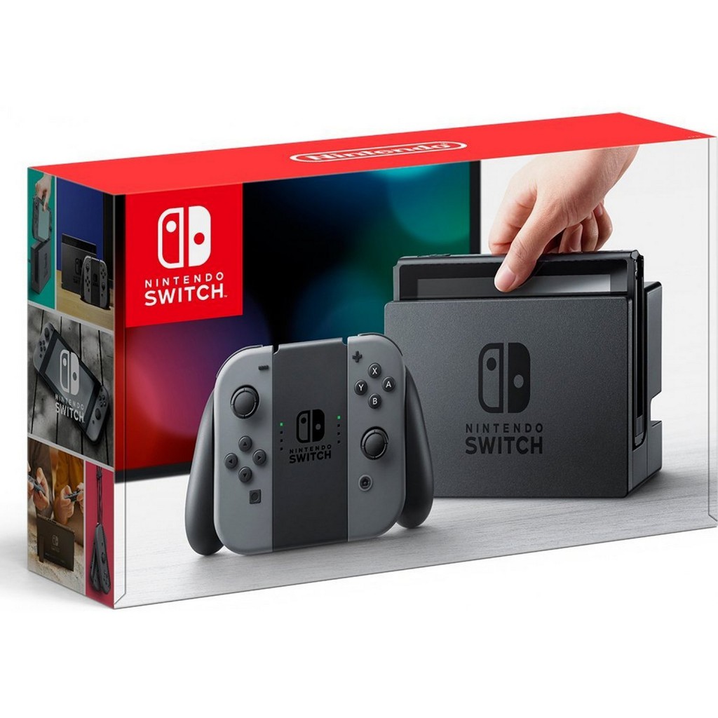 Nintendo Switch Grey Console (1 YEAR Official MAXSOFT MALAYSIA WARRANTY