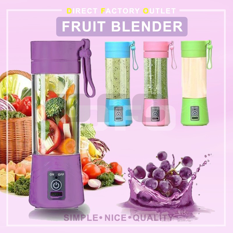 DFO Rechargeable Portable Mini Fruit Blender Fruit Juice Blander