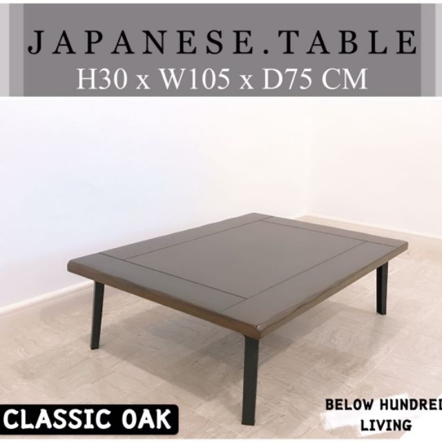 JAPANESE FOLDING TABLE MEJA JEPUN MEJA LIPAT READYSTOCK Shopee