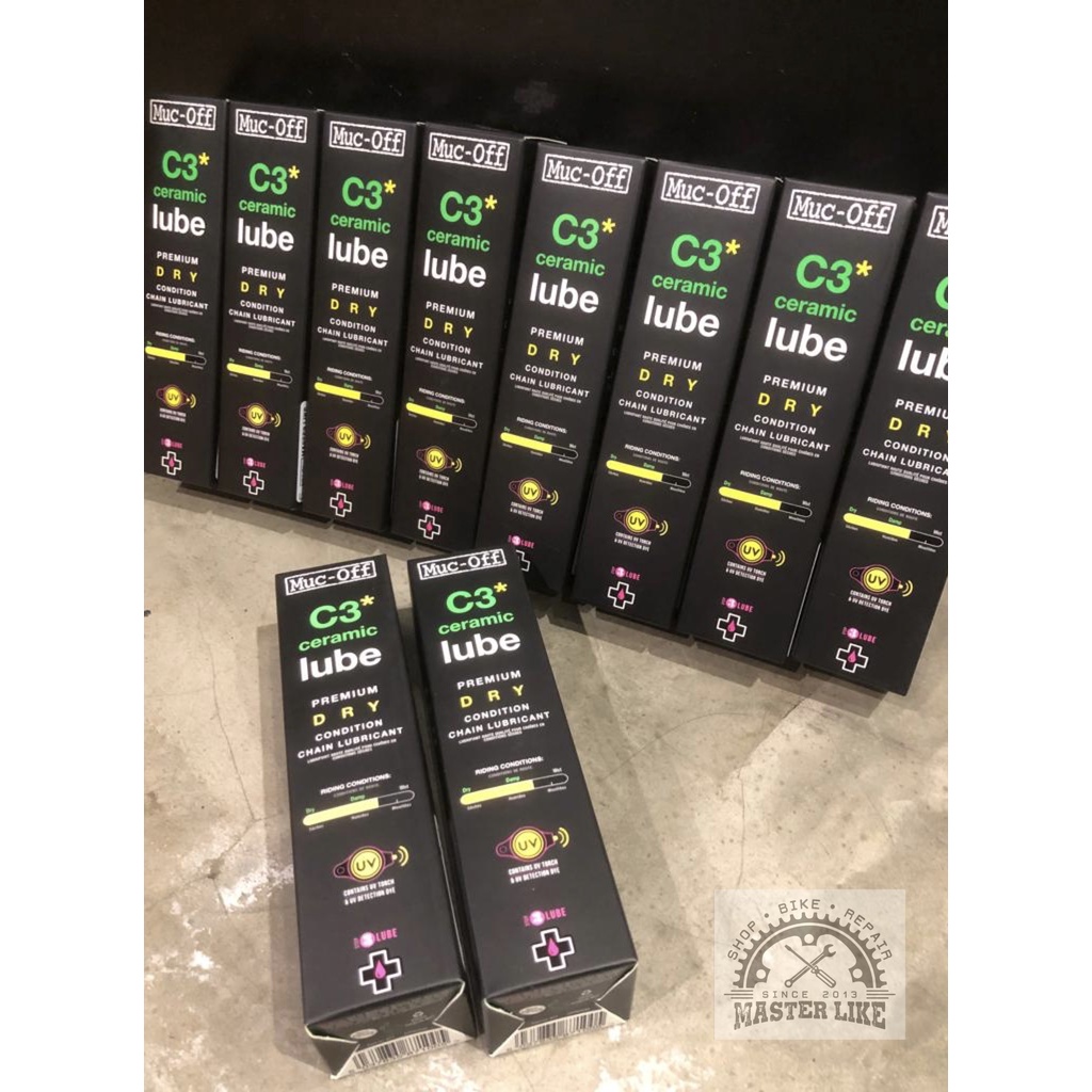 MUCOFF C3* CERAMIC LUBE PREMIUM DRY CONDITION CHAIN LUBRICANT 50ML