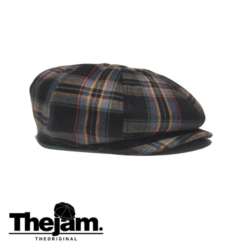 Newsboy CAP WOOL HOUNDSTOOTH THE ORIGINAL THE Jam. localpride Shopee