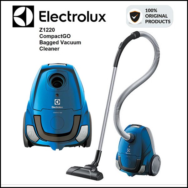 (LATEST MODEL) Electrolux Compact Washable Bagged Vacuum Cleaner Z1220