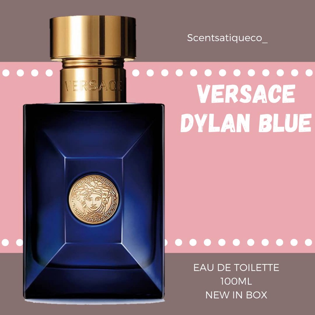[100 ORIGINAL PERFUME] VERSACE DYLAN BLUE POUR HOMME Shopee Malaysia