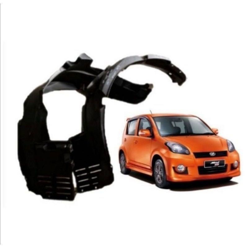 PERODUA MYVI SE 2008YEAR FENDER LINER FENDER UNDER COVER FRONT DAUN
