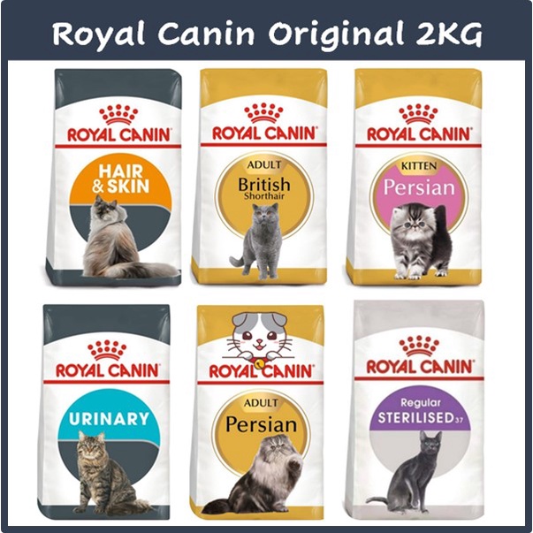 Royal Canin Original Cat Dry Food Makanan Kucing Hair Skin Care RC