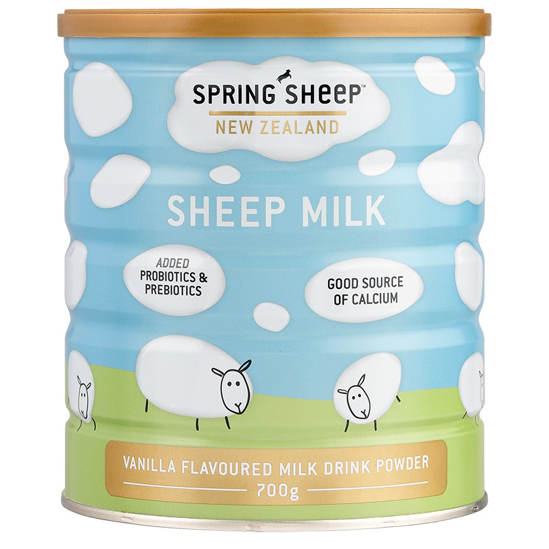 Spring Sheep Vanilla Probiotic Sheep Milk Powder (700g) [EXP 2/2022