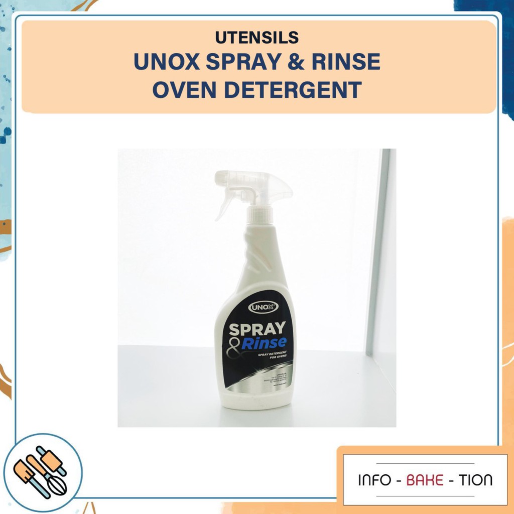 Unox Spray And Rinse Oven Detergent 750ml Shopee Malaysia