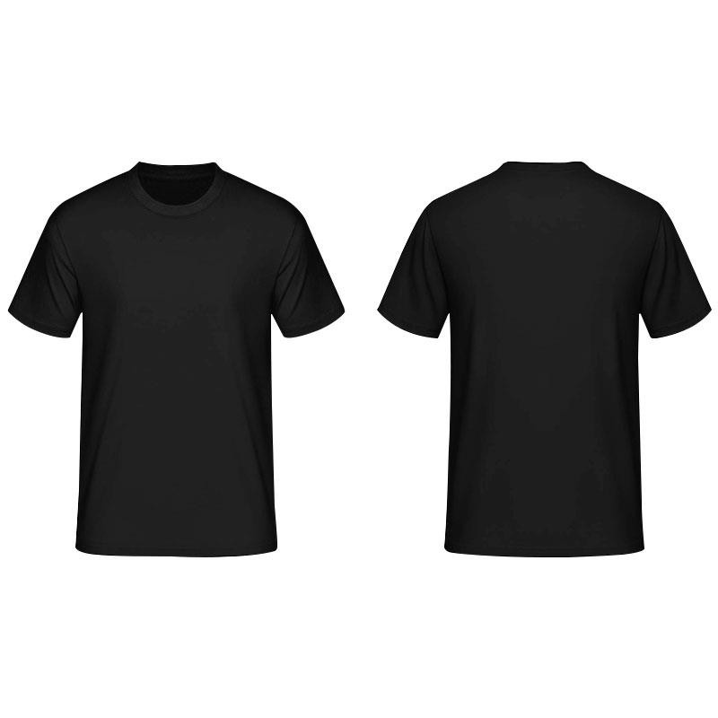 Plain black Tshirt Round Neck Shopee Malaysia