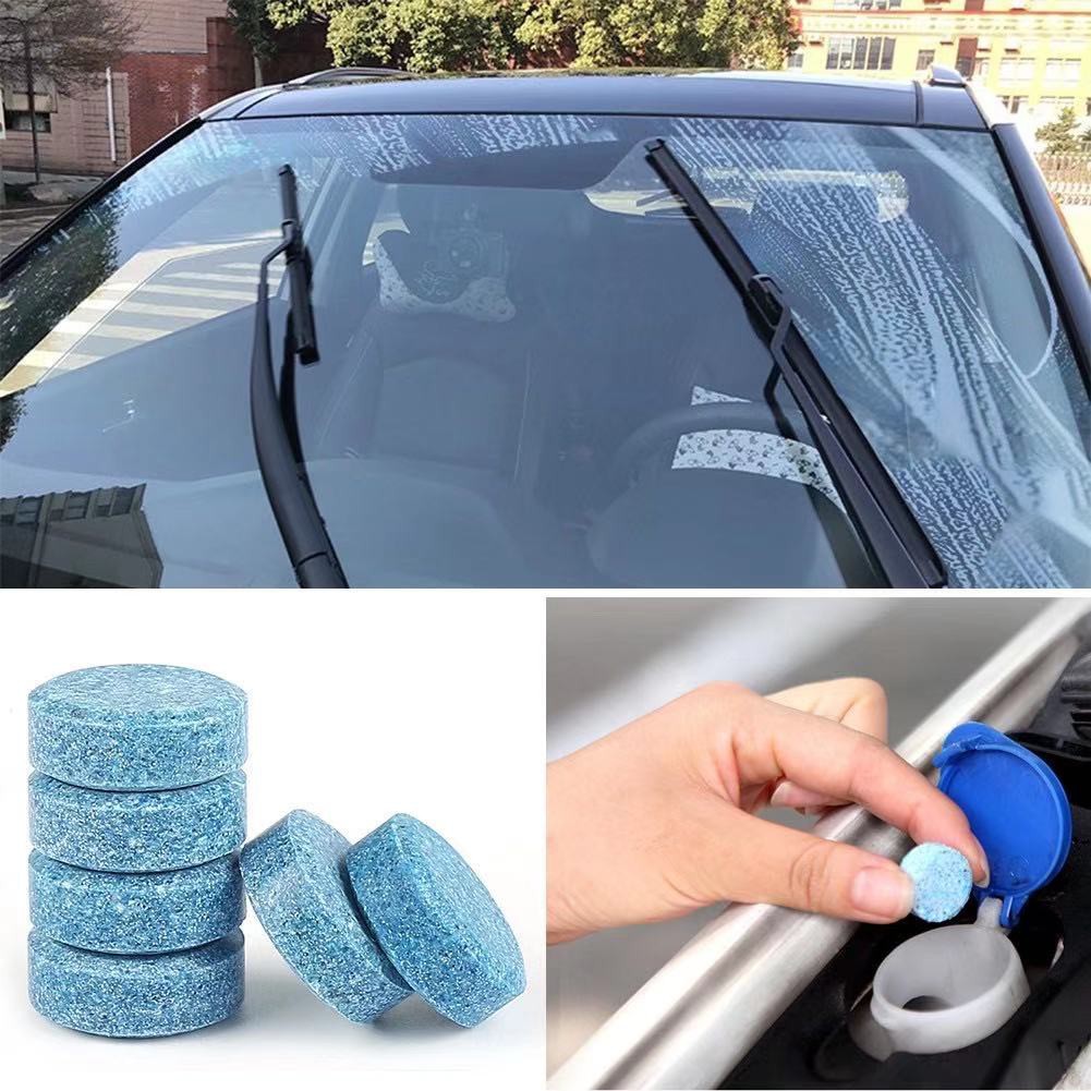 Glass water car wiper water effervescent tablet concentrated car wiper