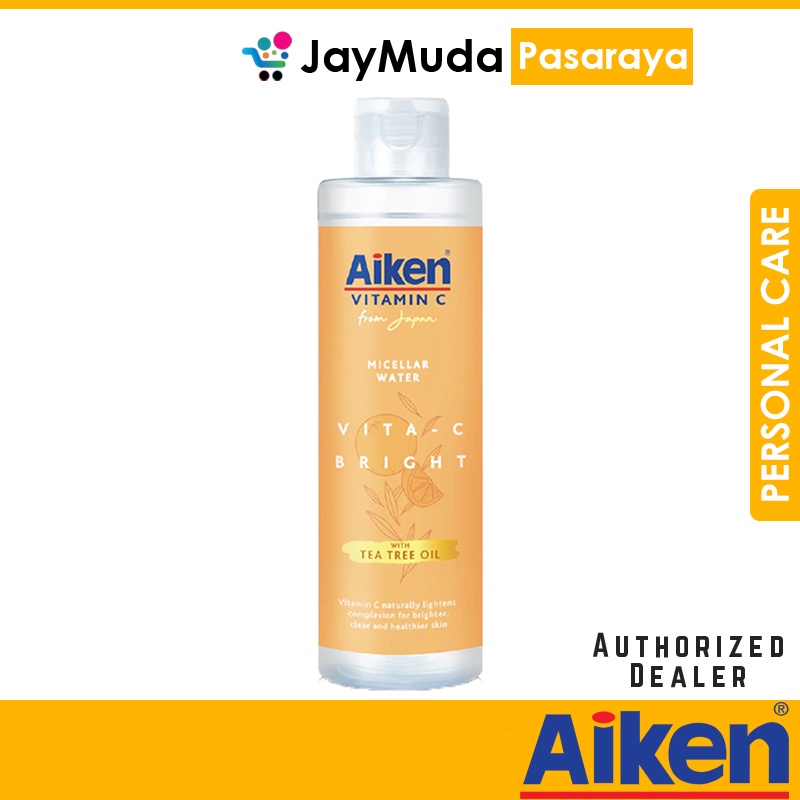 Aiken Vitamin C Micellar Water 150ml VitaC Bright VitaminC Lightens