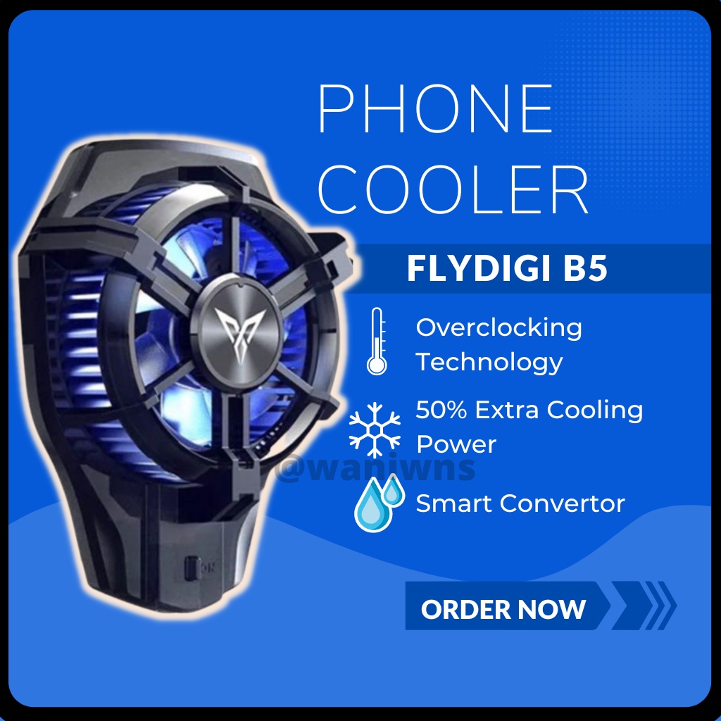 Phone Cooler Ice Cooling Flydigi Wing 2 PRO System Wired Mobile Cooling