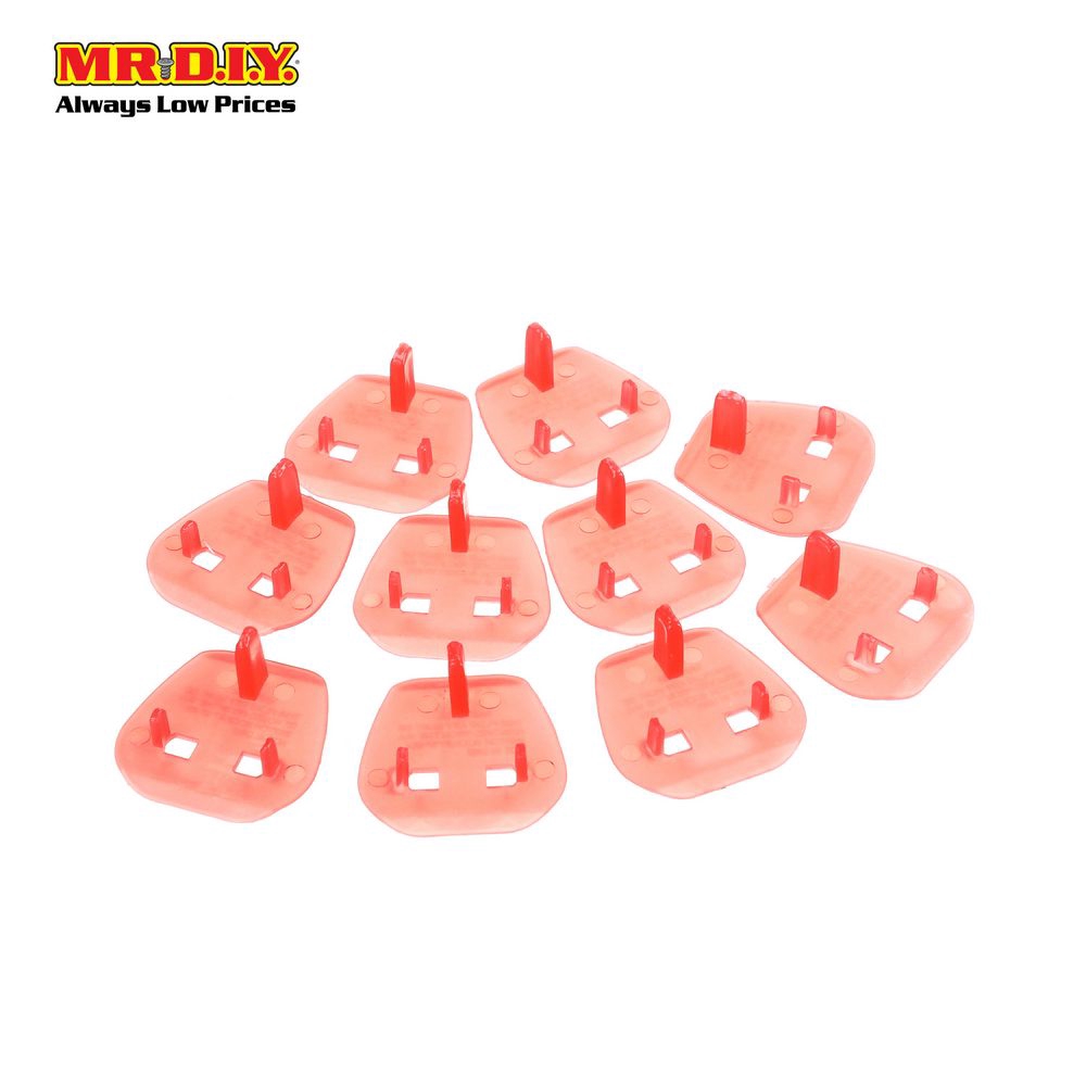 2 Pin Plug Plastic Adapter (10pcs) Shopee Malaysia