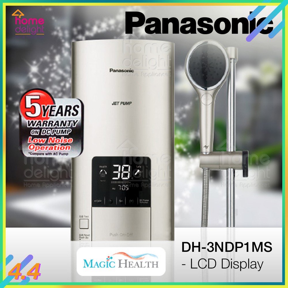 Panasonic Shower Water Heater Jet Pump Magic Health Series [DH3NDP1MS