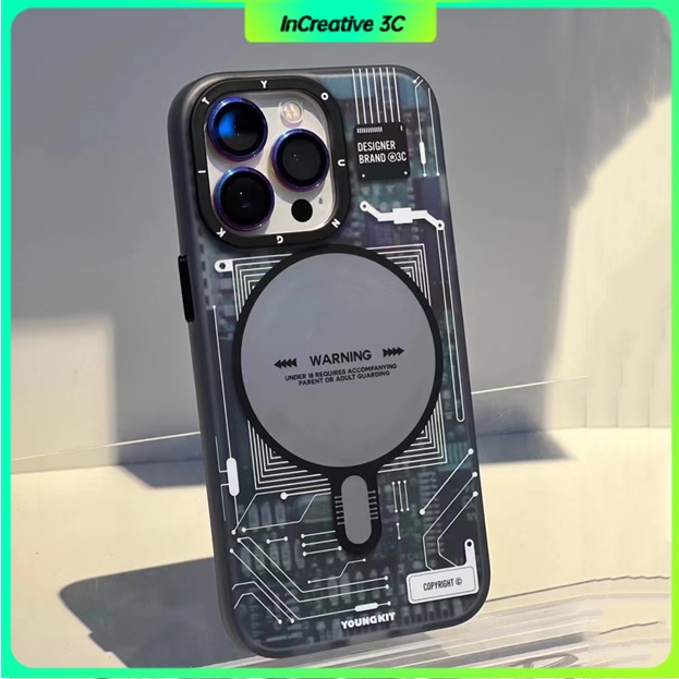 Magsafe Case Compatible for iphone 14 Pro Max / 13 Pro Max / 12 Pro Shockproof Anti