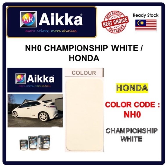 AIKKA Automotive Paint / HONDA NH0 CHAMPIONSHIP WHITE / Touch Up Paint
