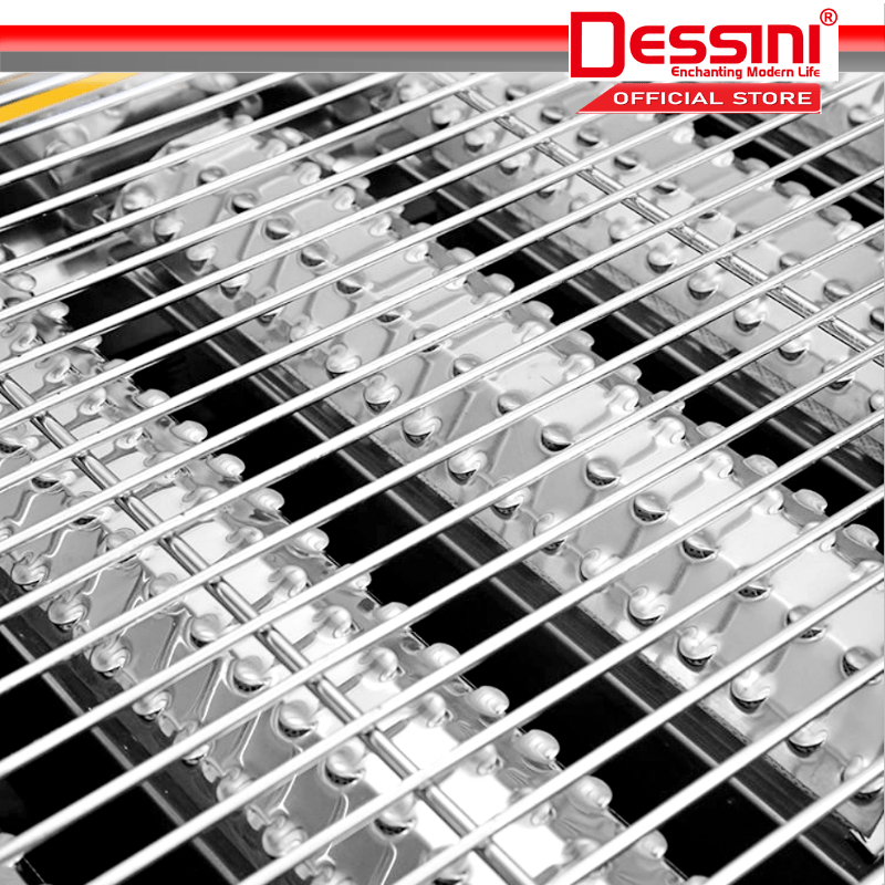 DESSINI ITALY CE Approval Stainless Steel Gas BBQ Grill Stove 2800Pa