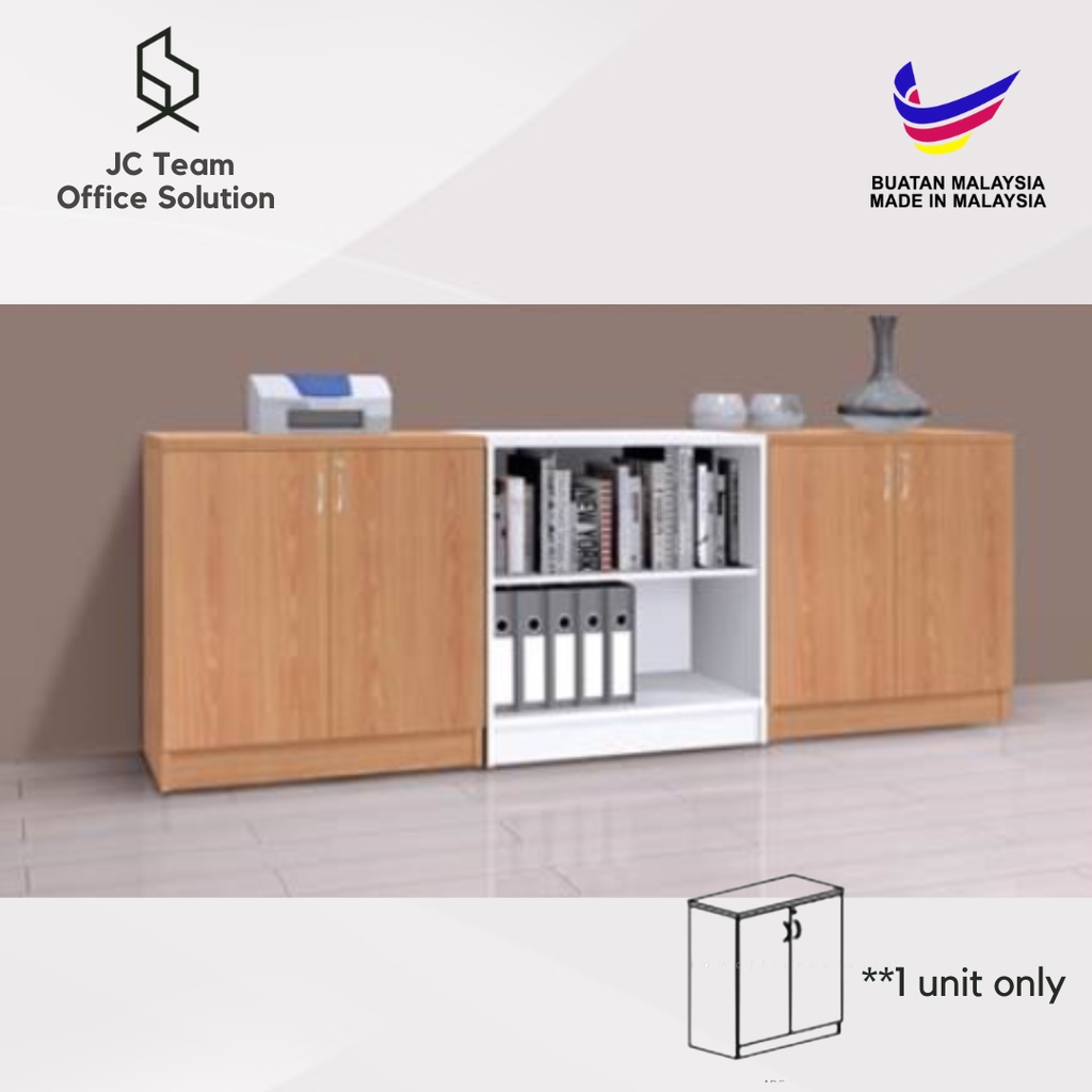 Swing Door Low Office Pejabat (2 Color Available