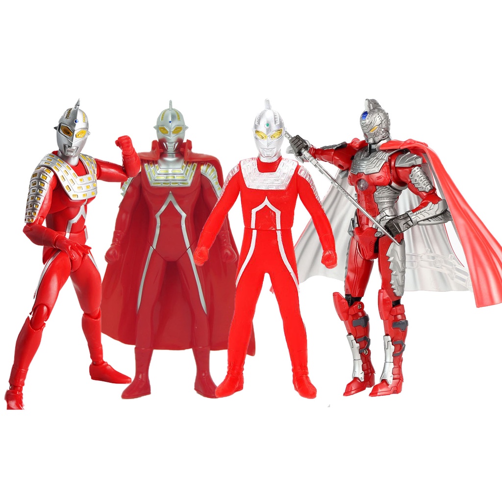 Ultraman Toys Ultraman Figure Ultraseven Evolved Poseable Toy Ultraman Toys Moveable Modelling