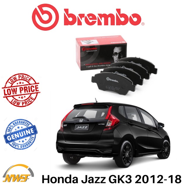 BREMBO Brake Pad Front Honda JAZZ (GE8/GK5) / CITY (GM6) / CRZ Shopee