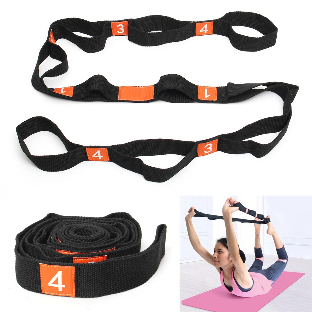 Restore MultiGrip Flexibility Stretch Strap Yoga stretching Belt for